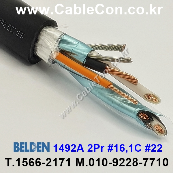 BELDEN 1492A UL 300V PLTC 벨덴