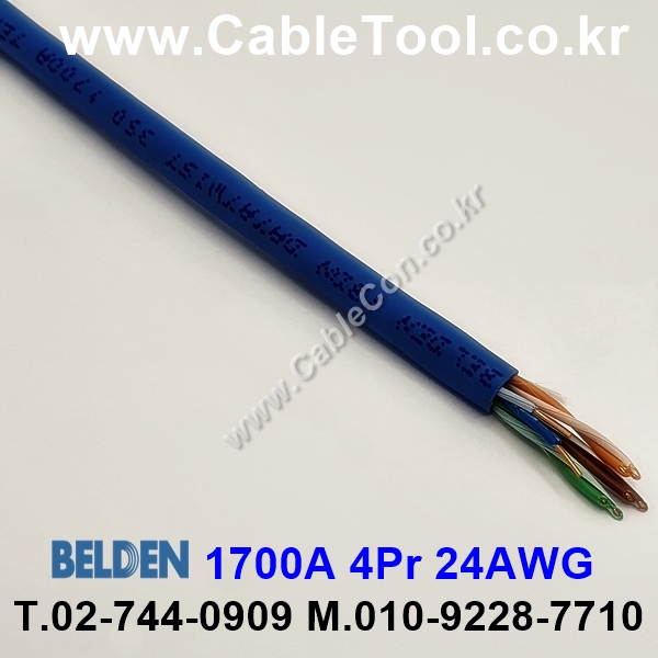 BELDEN 1700A Cat 5e U/UTP 벨덴 300미터