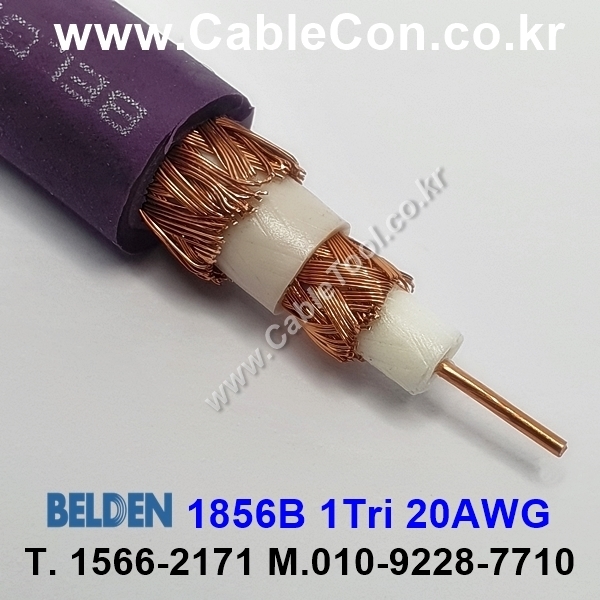 벨덴케이블 1856B BELDEN (Purple 300m)