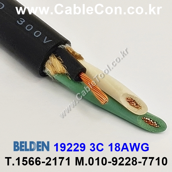 BELDEN 19229 Portable Cordage 벨덴 1미터, Audio Power Cable