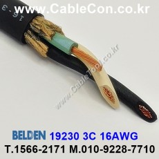 벨덴케이블 19230 BELDEN 파워 (Black 1m)