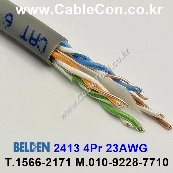 BELDEN 2413 Cat 6+ U/UTP 벨덴 300미터