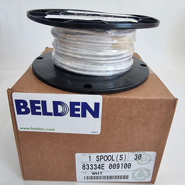 벨덴케이블 83334E BELDEN 마이크, 악기 (White 30m)