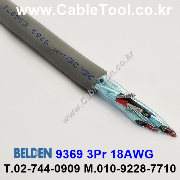 BELDEN 9369 UL 300V PLTC 벨덴 30미터