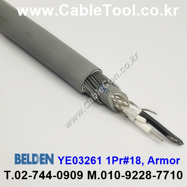 BELDEN YE03261 100옴 Teinaxial 벨덴 30미터, 600V TC