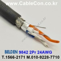 벨덴케이블 9842 BELDEN DMX512 (Chrome 500m)