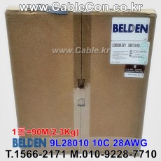 벨덴 9L28010 008(Gray) BELDEN 10C 28AWG (91m)
